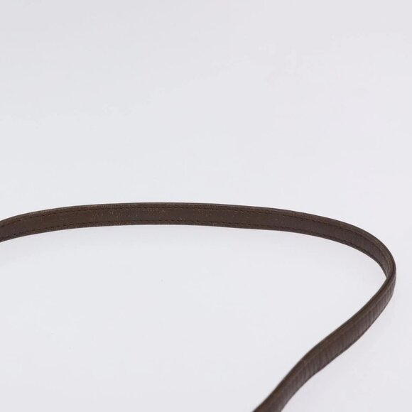 Burberrys Nova Check Shoulder Bag Canvas Beige Gold Auth 118605